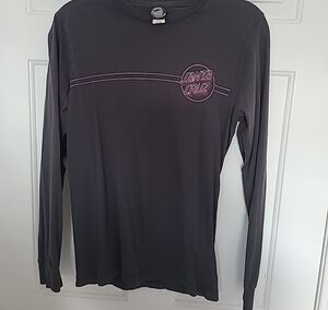 Santa Cruz Charcoal Crewneck Tee